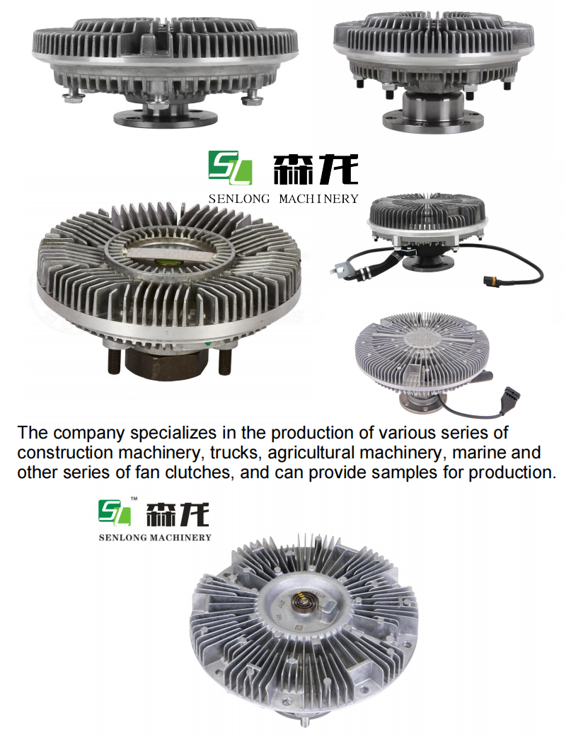 Factory Outlet   Cooling  Fan clutch Electronic  Viscous clutch  Heavy duty truck     OE:   4702000722, 4702000422, 4712050606,