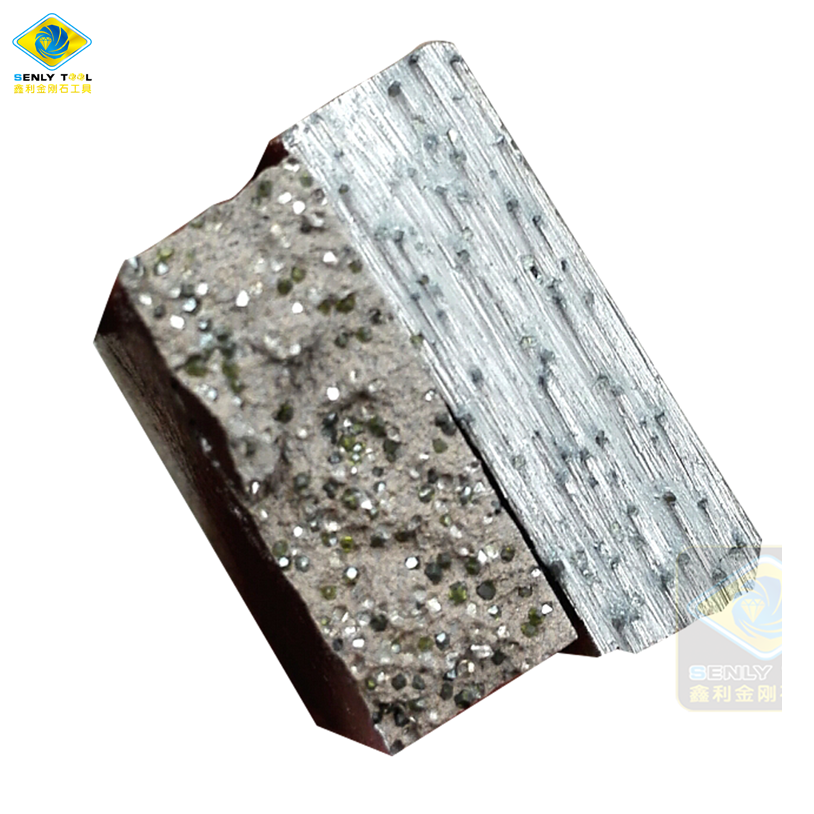 Marble Stone Cutting High Quality Level Diamond Segment,Blade Segment,2500mm block cutting segment and blade