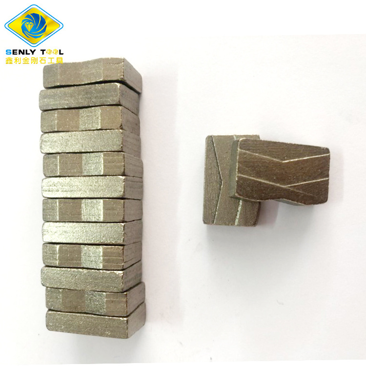 China manufacture best quality diamond segments granite cutting stone tools