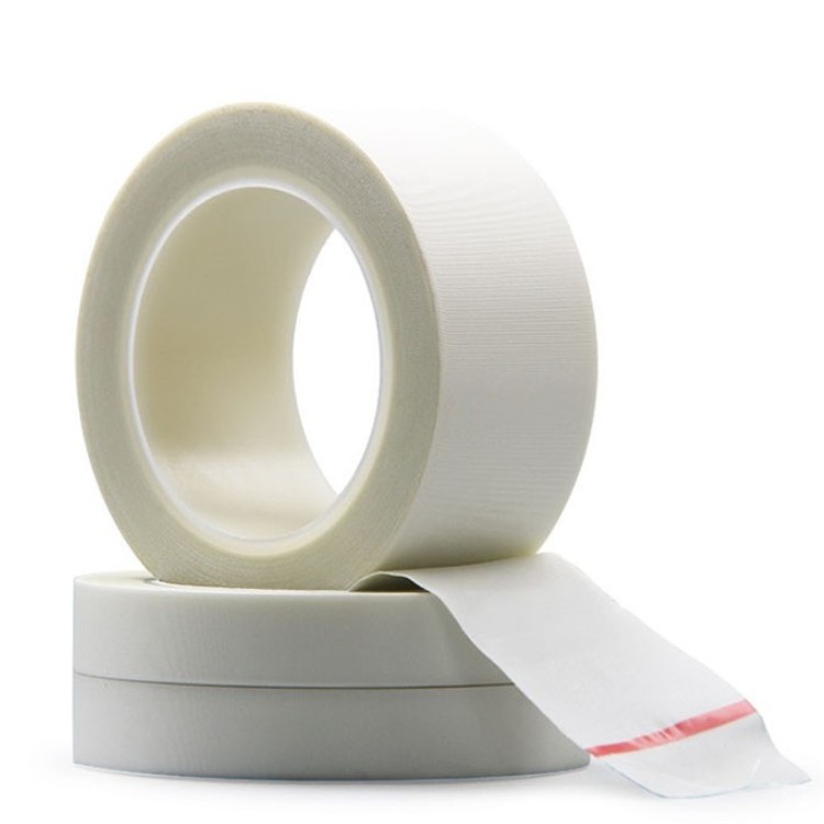 Printed Ring-sanded Fiberglass Woven Tape Waterproof Fiberglass Tape Cellophane Tape For Cutting Machine