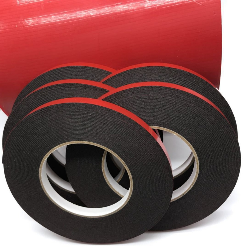 Blue Film White Pressure Sensitive Adhesive High Viscosity Green Red Film Black PE Foam Double-sided Tape