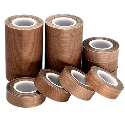 Anti-static Insulating TE FLON Tape Sealing Machine Heat Insulation Brown High Temperature PTFE Tape