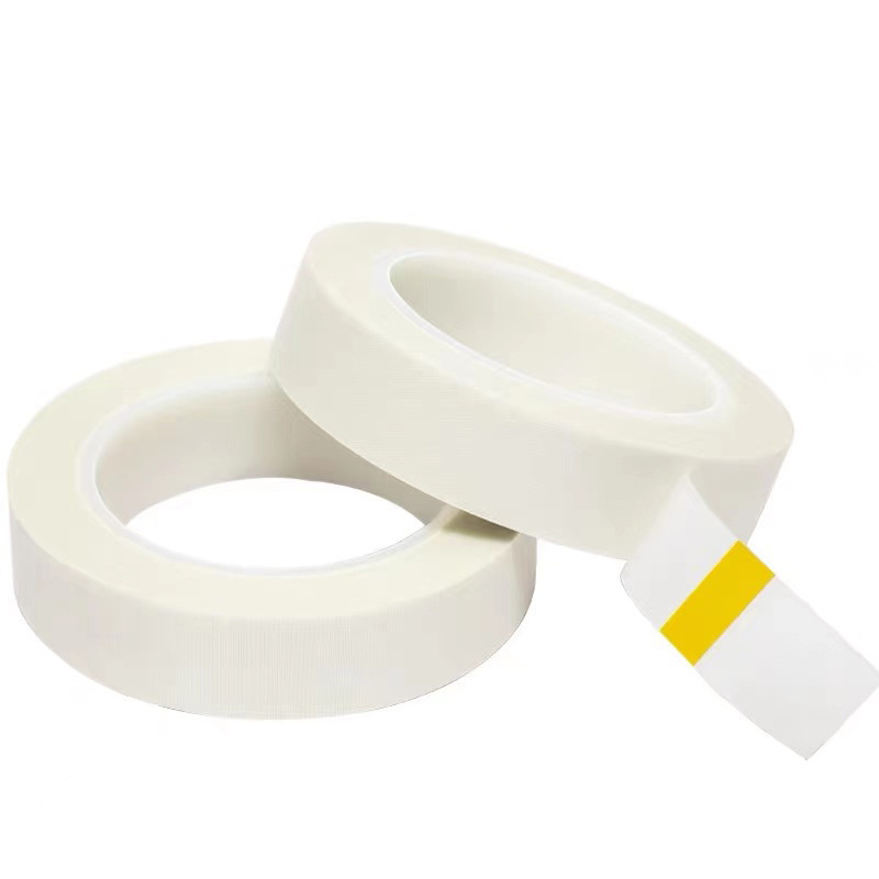 Printed Ring-sanded Fiberglass Woven Tape Waterproof Fiberglass Tape Cellophane Tape For Cutting Machine