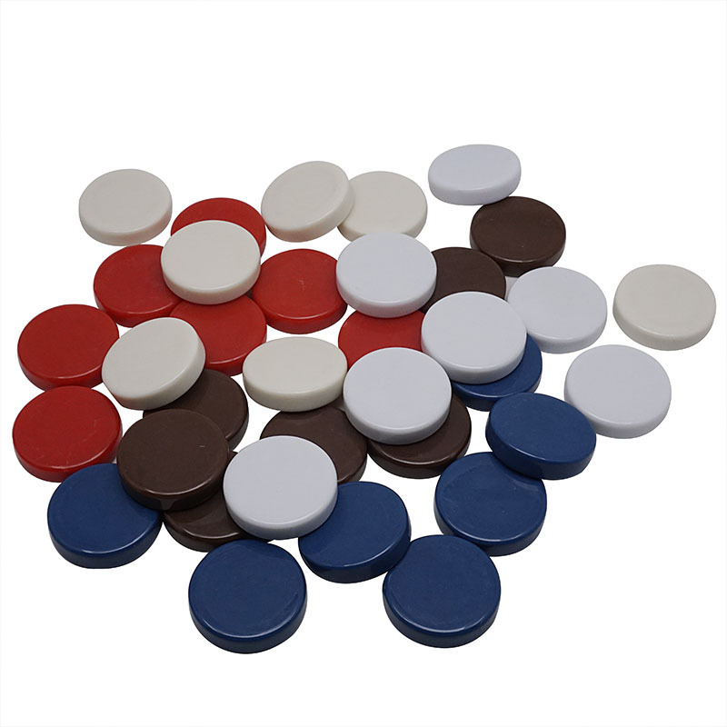 print logo pattern number word Wholesale Plastic Smooth Surface Poker Chips in Bulk for Board Game token