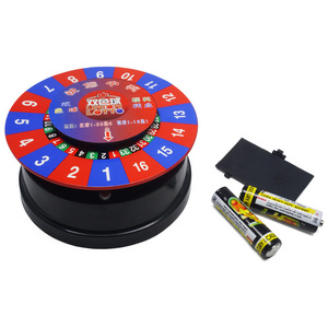 Party Games Custom Electronic Roulette Wheel Lucky Lottery Draw Machine