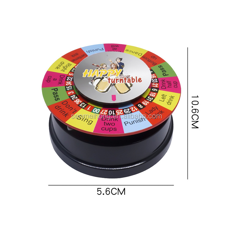 popular drinking game Fashion Russian Eco-friendly Toy Roulette Wheel Machine