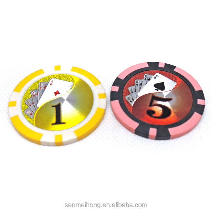 promotion high quality poker chips Multi-color optional customizable clay poker chips fall-resistant, durable for mahjong game