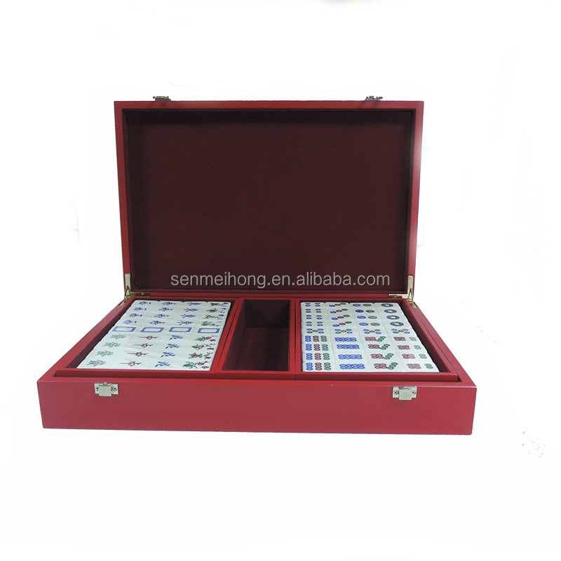 Factory directly Custom High-grade classical gift mahjong tiles set