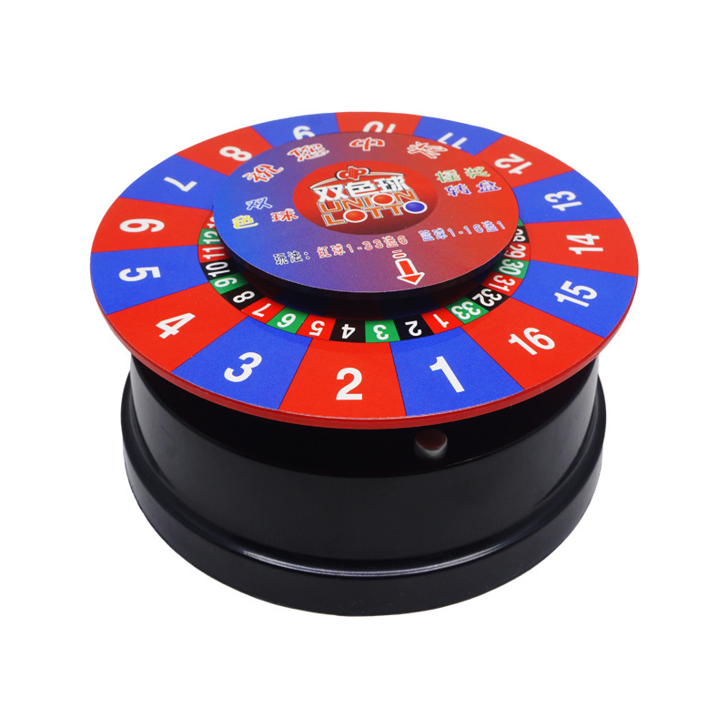 Party Games Custom Electronic Roulette Wheel Lucky Lottery Draw Machine