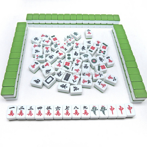 Portable Size and Light-weight Mini 144 Mahjong Tiles Set