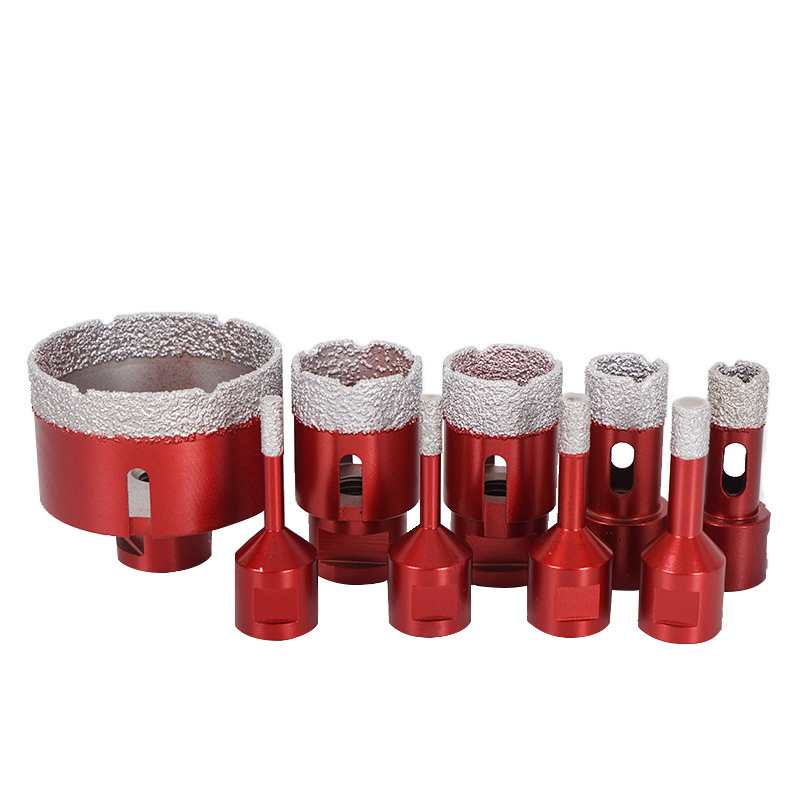 vacuum brazed weld diamond core drill bits diamond drilling bit