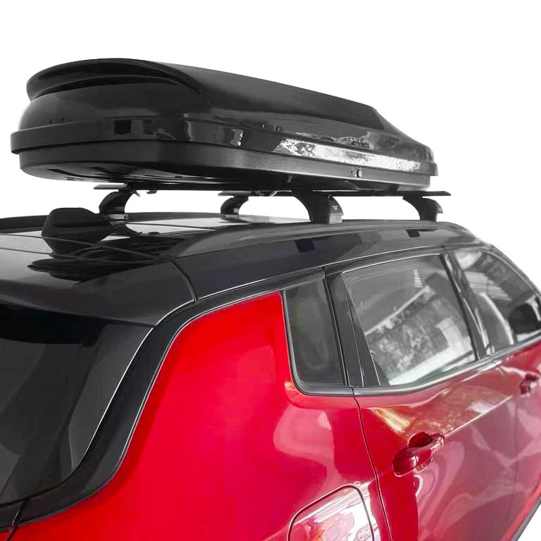 Impact-Resistant ABS Material car waterproof roof box Rooftop Cargo Box with anti-theft lock For sale 420L