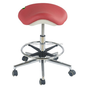 S303 Adjustable Luxury Ergonomic Dental Doctor Assistant Stool Saddle Chairs Dentist Seat