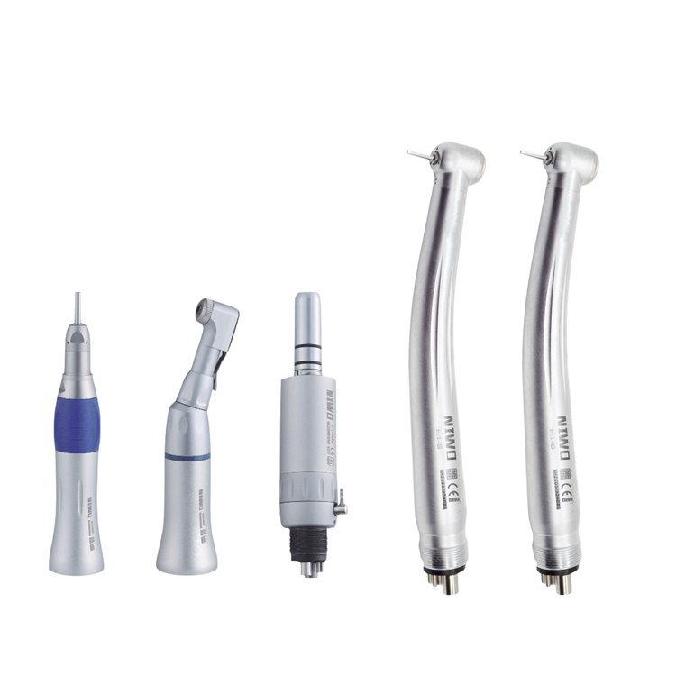 N301 A+ Quality Anti-Slip Dental Air Turbine High Speed Micromotor Handpiece 2 Holes 4 Holes Push Button with Ceramic Cartridge