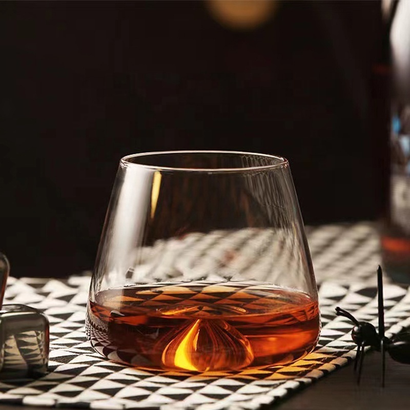 Wholesale Ensemble de Verres a Whisky Whiskey Glasses Crystal Glass Cigar Glasses Whiskey Big Belly Cup