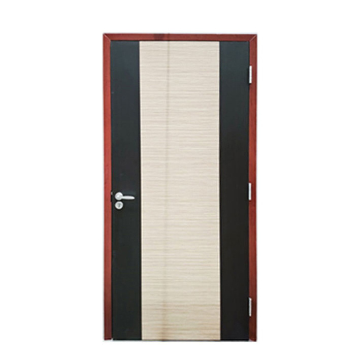 Good Quality Solid Wood Door Panel Fire Rated Doors Fireproof Entrance Wooden Swing Opening Style Doors