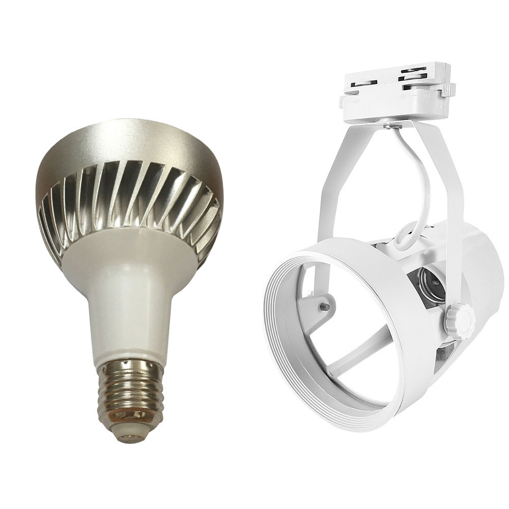 PAR30 LED Tracking Light 32W E27 Silver Housing Patented Design COB LED PAR30 Spot Light China LED Bulb New Arrival