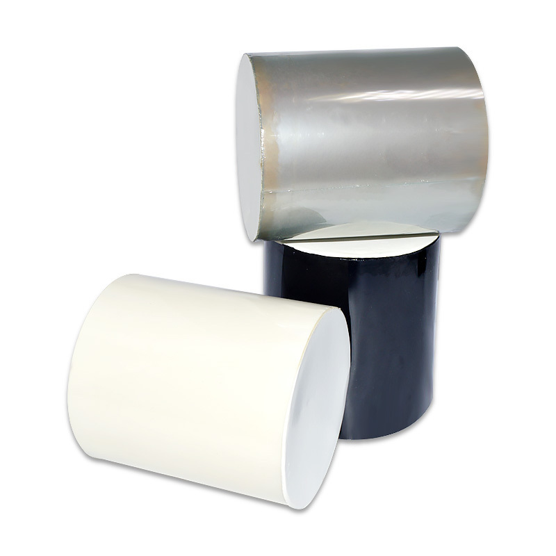 Black white strong fiber PVC rubberized seal flex repair waterproof tape for leaking pipes