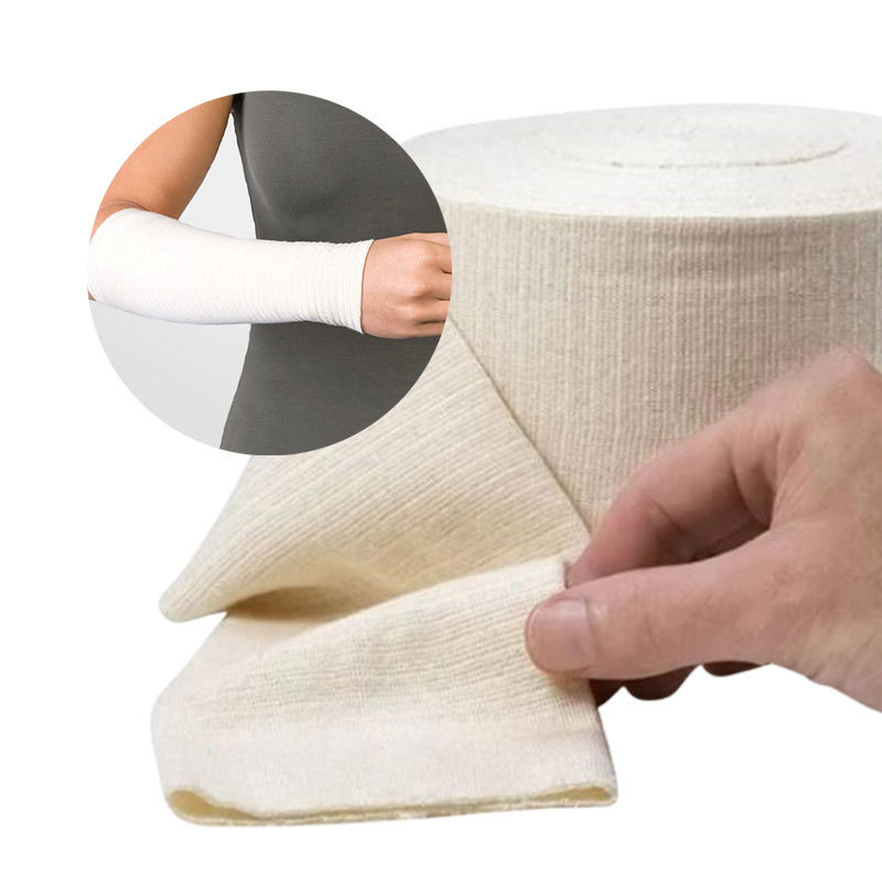 Medical Consumables Disposable Elastic Bandage Medical Consumable 100% Cotton Tubular Bandage Stockinette