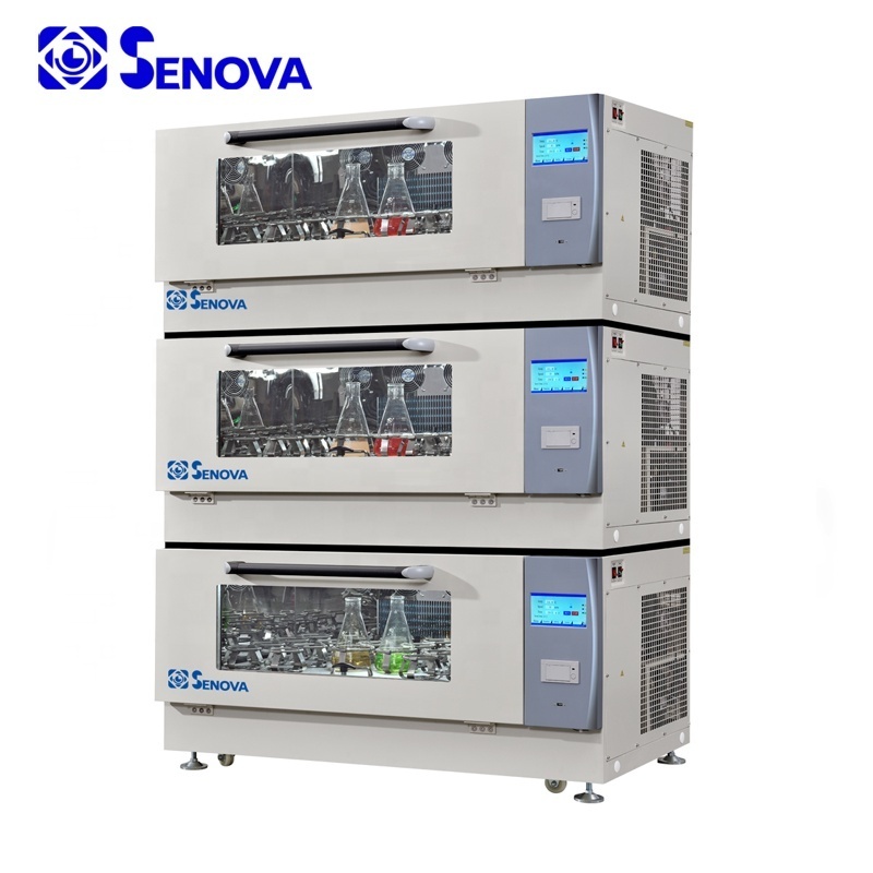 Lab Low Temp Thermostat Thermo Rotary Refrigerated Laboratory Orbital Shaking Shaker Incubator with Shake