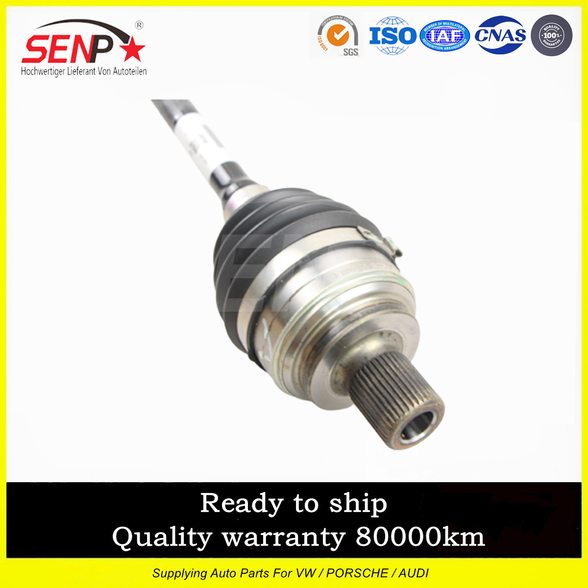 SENP Car Parts Drive Shaft Flex Joint 1ED407272 Front Driveshaft Propeller Shaft Right For VW ID4.X ID4 ID6 ID6.X