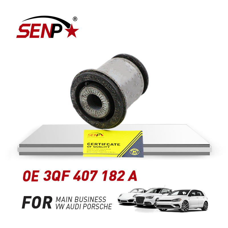 SENP Brand High Quality Suspension System Suspension bushing Lower swing arm rubber/small For VW Touron OEM 3QF 407 182 A