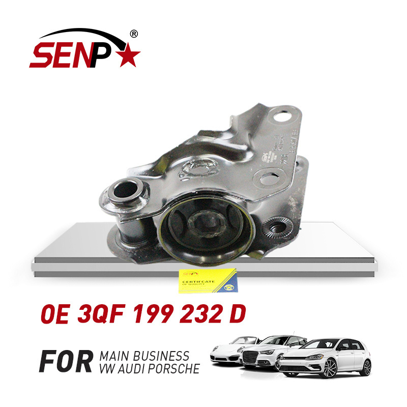 SENP Brand High Quality Suspension System Suspension bushing Lower swing arm rubber/left For VW Touron OEM 3QF 199 232 D