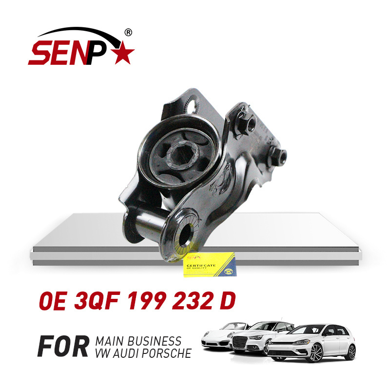 SENP Brand High Quality Suspension System Suspension bushing Lower swing arm rubber/left For VW Touron OEM 3QF 199 232 D