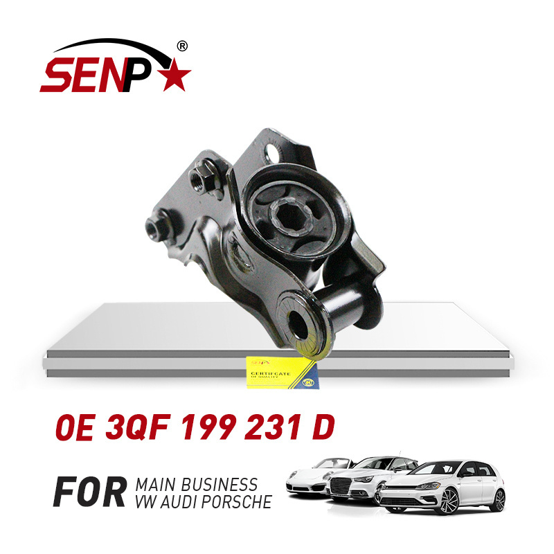 SENP Brand High Quality Suspension System Suspension bushing Lower swing arm rubber/left For VW Touron OEM 3QF 199 231 D