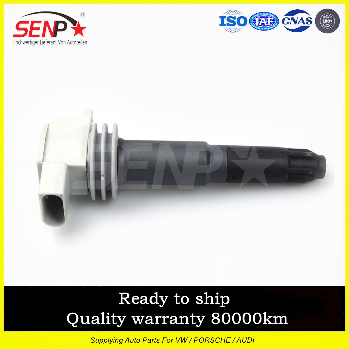 SENP Brand new auto parts 036905715H innova ignition coil plug for audi vw 2.0t golf 3 passat b5 polo 1.2 tiguan