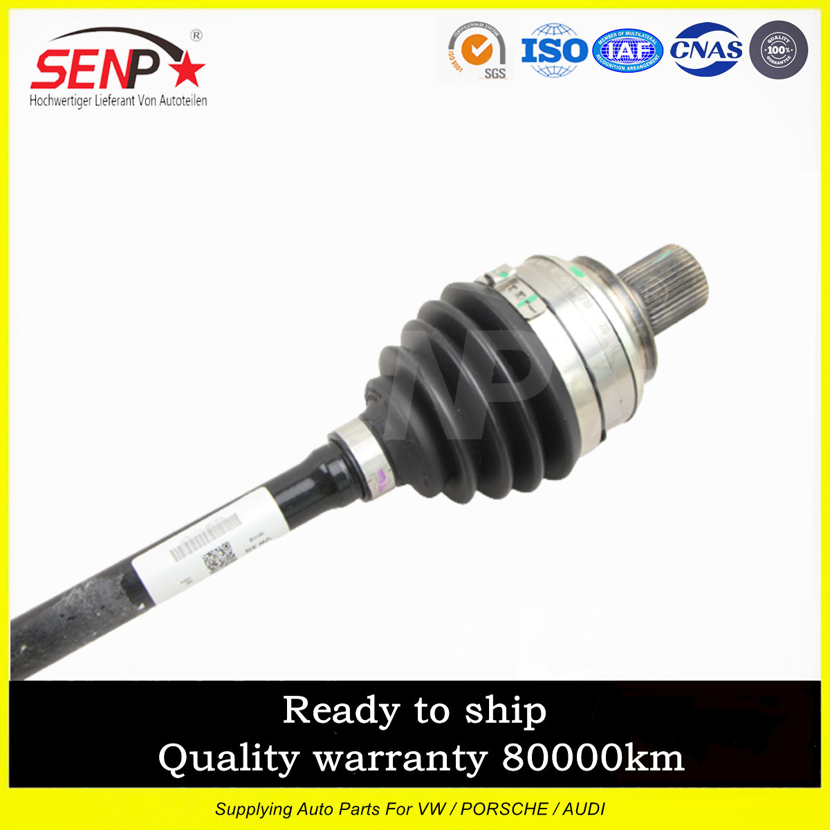 SENP Car Parts Drive Shaft Flex Joint 1ED407272 Front Driveshaft Propeller Shaft Right For VW ID4.X ID4 ID6 ID6.X