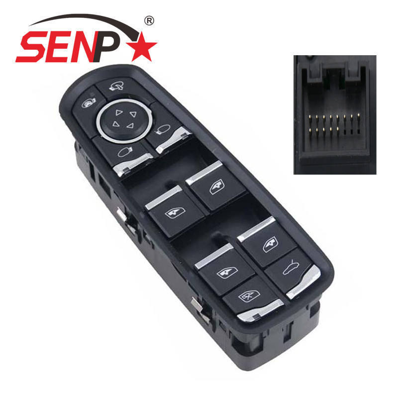 SENP Auto Spare Car Parts Front Left Power Master Door Window Switch For Porsche Panamera Cayenne Macan OE 7PP 959 858