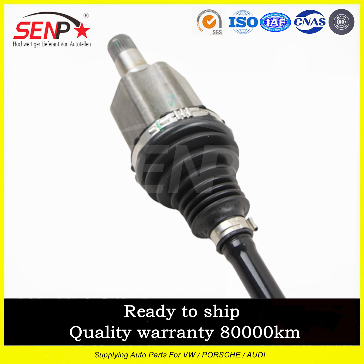 SENP Car Parts Drive Shaft Flex Joint 1ED407272 Front Driveshaft Propeller Shaft Right For VW ID4.X ID4 ID6 ID6.X