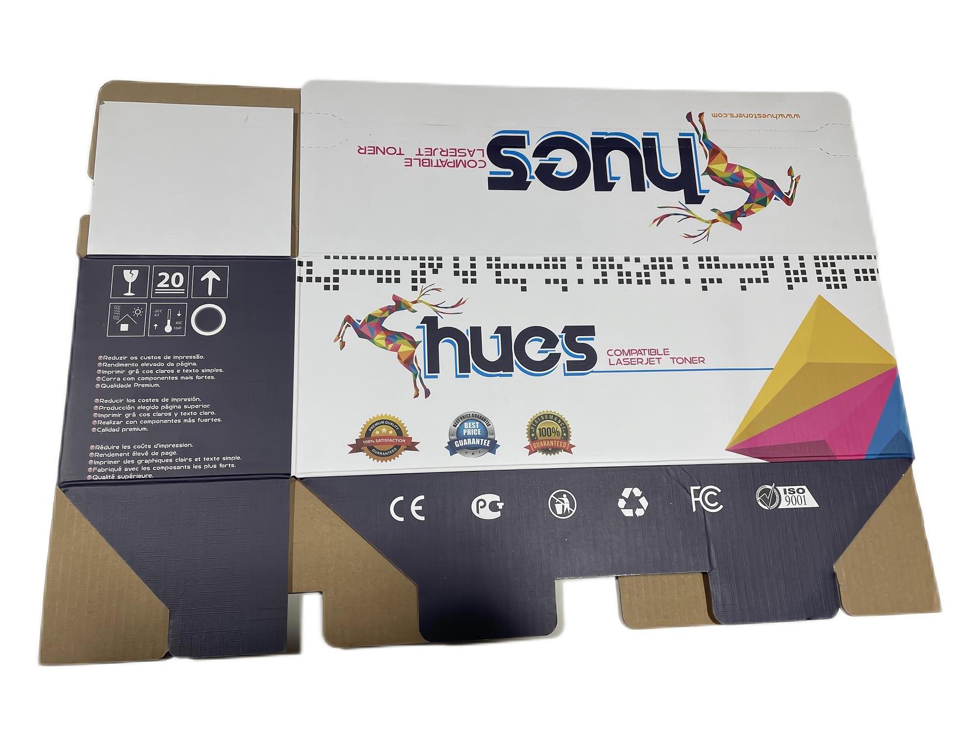 High Quality Electronic Products Corrugated Paper Box Toner Cartridge Packaging Box