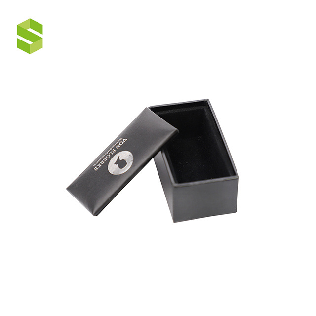 Custom Design Printed Recyclable Art Paper Box With Embossing box base and lid box packaging