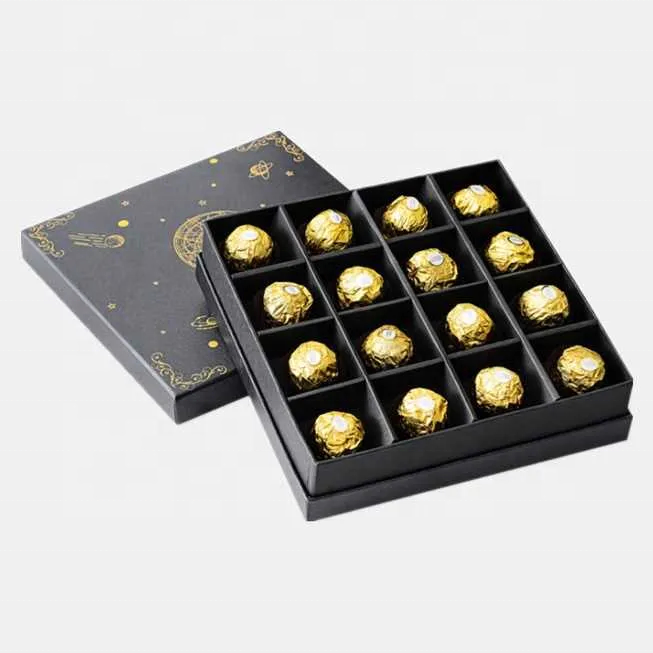 Custom Printing Luxury Paper Empty Strawberry Gift Box Bonbon Chocolate Packaging Box For Chocolate with inserts/plastic trays