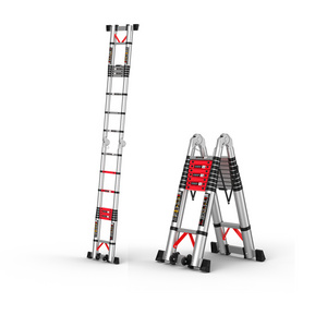 Extension ladder hooks Telescopic fiberglass ladder extension ladders folding multipurpose extension