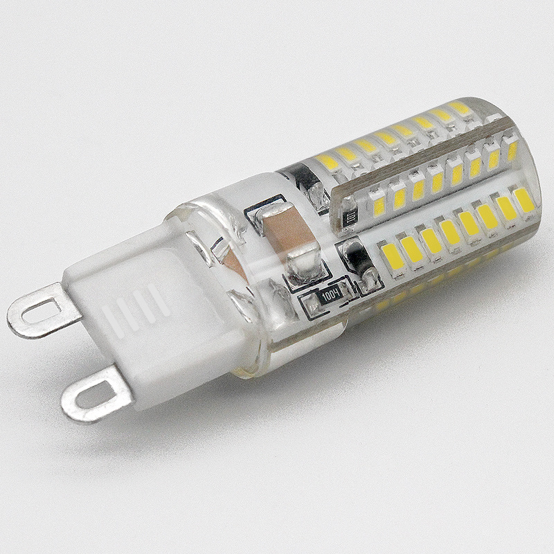 SHENPU 3W Dimmable G9 LED Bi-Pin base 230V 120V Light Bulb Warm White Waterproof Halogen G9 60W 100W led Replacement