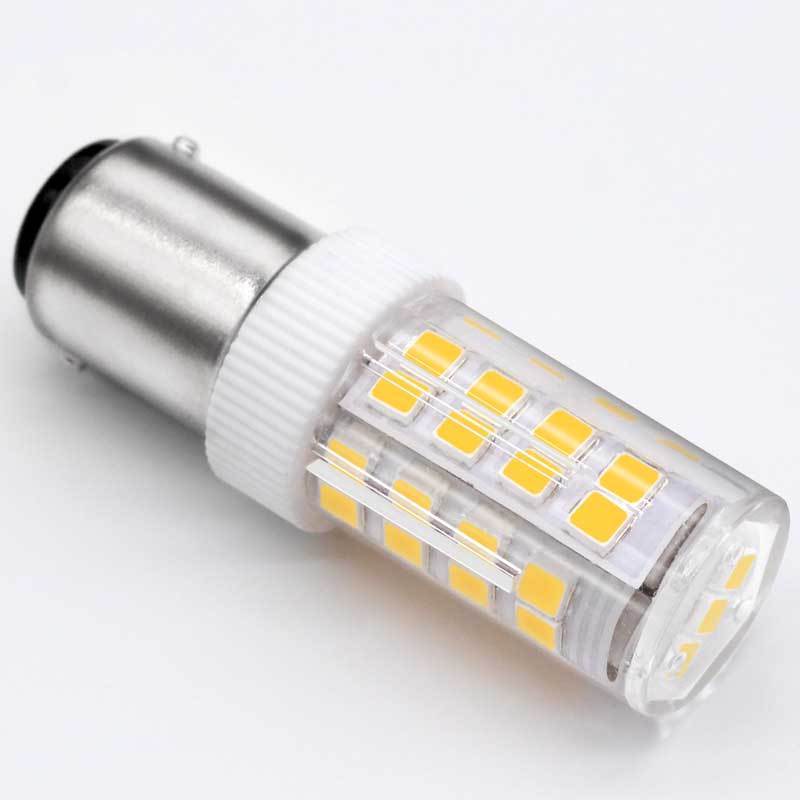 SHENPU 51pcs SMD 2835 AC Led Bulbs Lights 120-230V 12 Volt BA15S BS15D  3W Led Bulbs