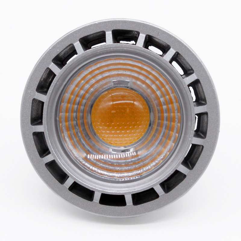 High Lumen Silver Aluminium Body Spotlight 12V 3W COB MR16 Led Lamp