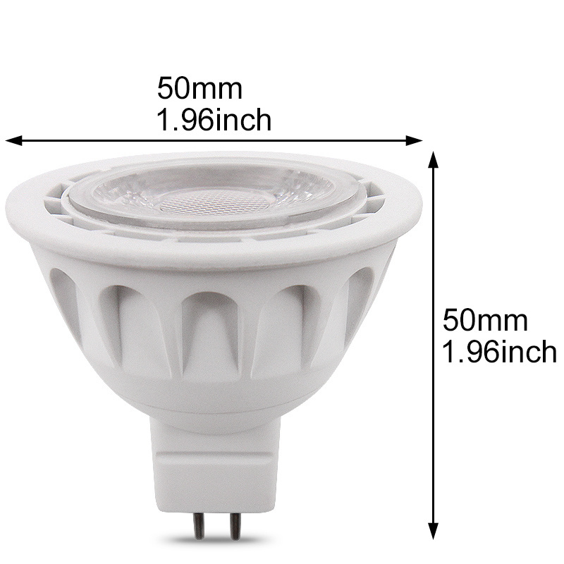 SHENPU Aluminium Dimmable Mr16 Led Bulb 12V AC DC 3W Mr16 GU5.3 Led Spotlight