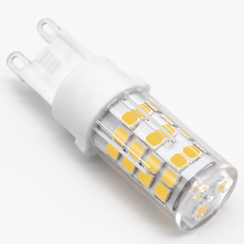 SHENPU  G9 LED Corn Ceramic Bulbs 4W Mini Ceiling Light Bulb SMD Energy Saving Corn LED Corn Light for Home