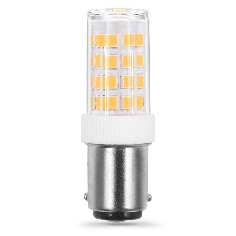 SHENPU 51pcs SMD 2835 AC Led Bulbs Lights 120-230V 12 Volt BA15S BS15D  3W Led Bulbs