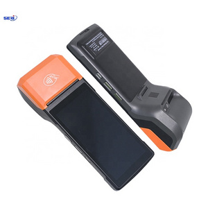 5.5 Inch HD Smart Mobile Portable Pos Payment System NFC Handheld Android POS Machine