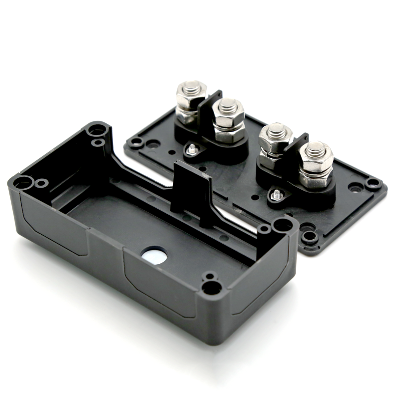 48V Bus Bar Power Negative Distribution Box Terminal Block for Heavy Duty RV Marine