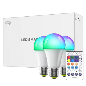 Amazon Hot Deals Different suit types 9W 10W RGBW led smart home lights colorful graffiti energy saver bulbs