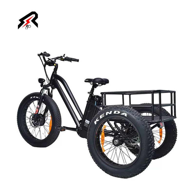 high quality 3 wheel adults battery powered electric tricycles adultos three wheel triciclo electrico cargo trike for sale