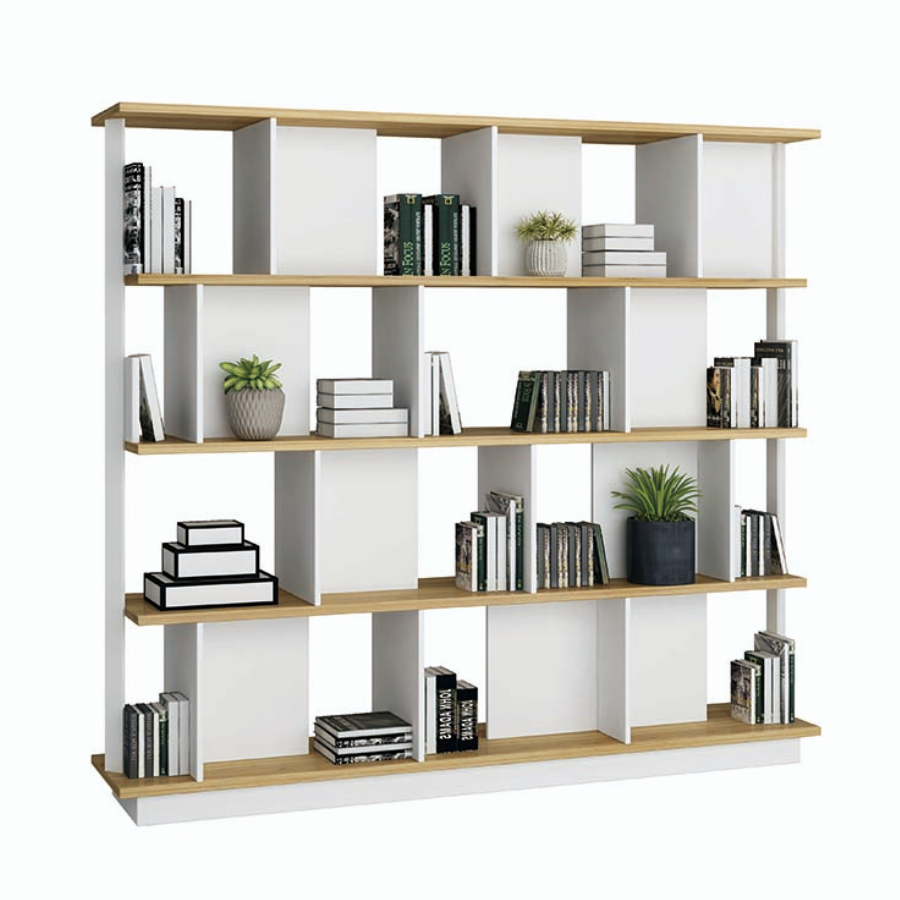 Bookshelf Wood Good Price High Quality Modern 4-shelf Bookcases Creative Wood Office Furniture Wooden Book Rack