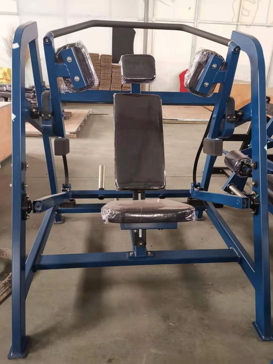 Gym Equipment for Commercial Used Plate Loaded Seated Row Seated Lat Pullover Machine