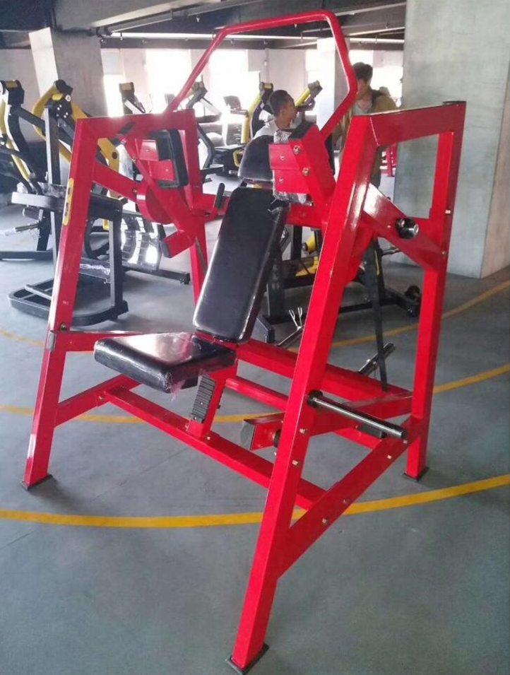 Gym Equipment for Commercial Used Plate Loaded Seated Row Seated Lat Pullover Machine